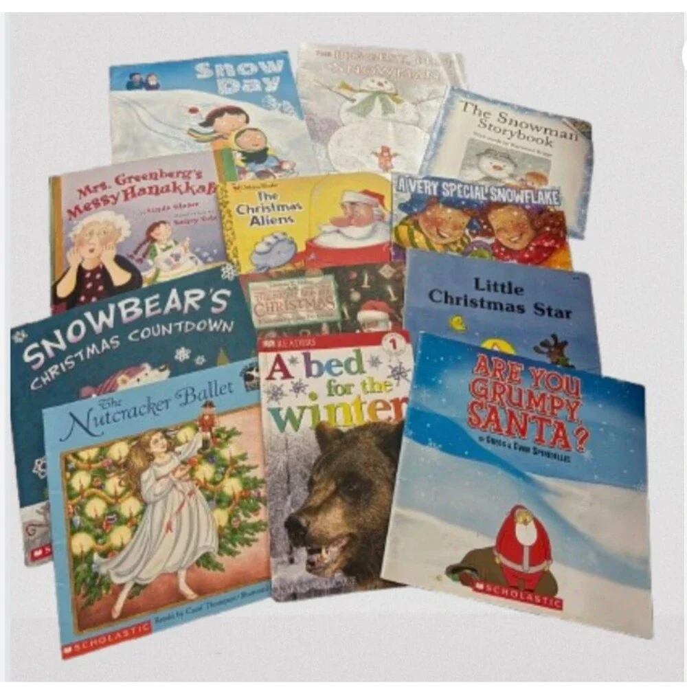 HUGE 42 Childrens BOOK Lot ~ Random Mix - Reading Teacher Picks -Workbooks HC PB